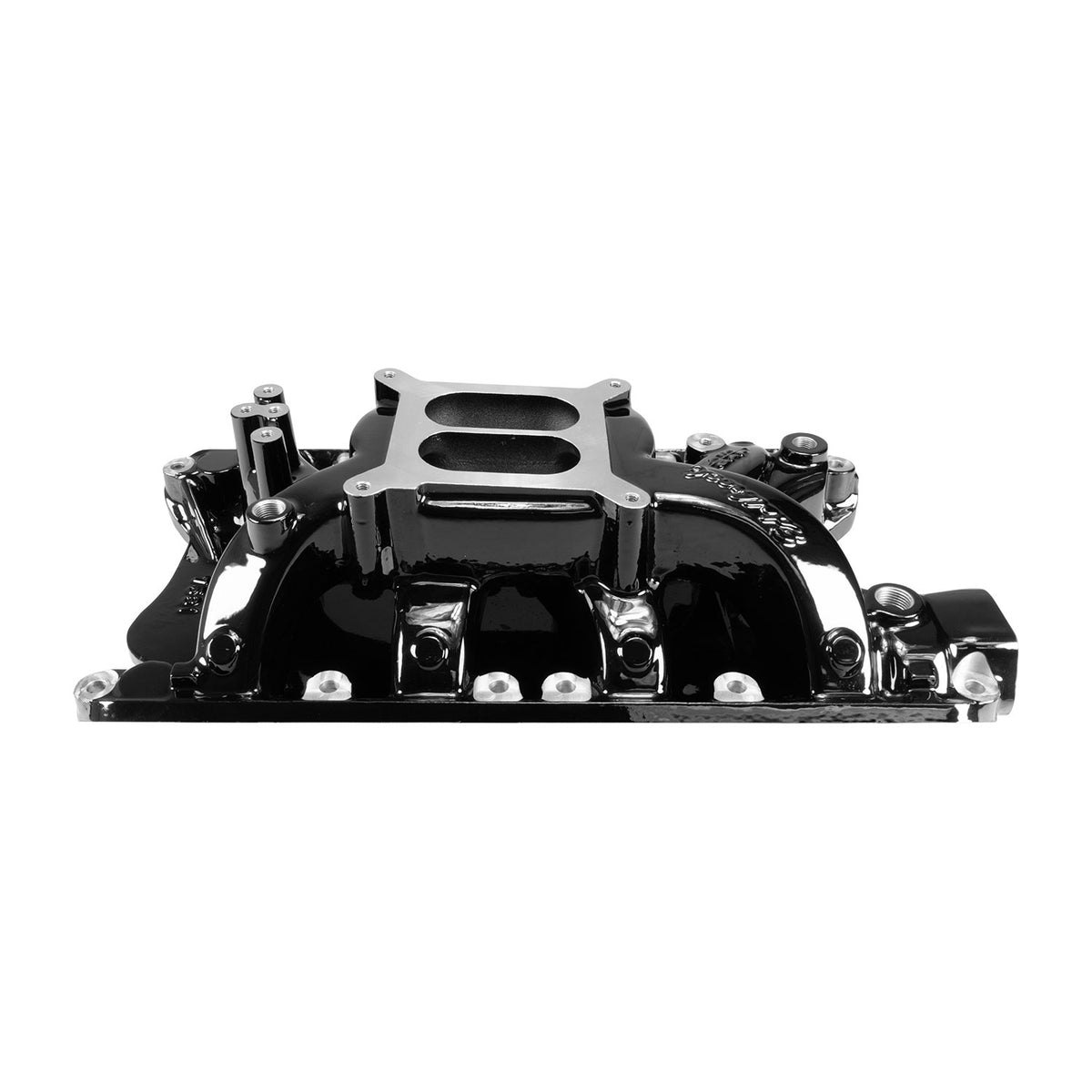 Edelbrock RPM Air-Gap Small Block Ford 351W Intake Manifold - Black Plasma Finish - 7581-BP