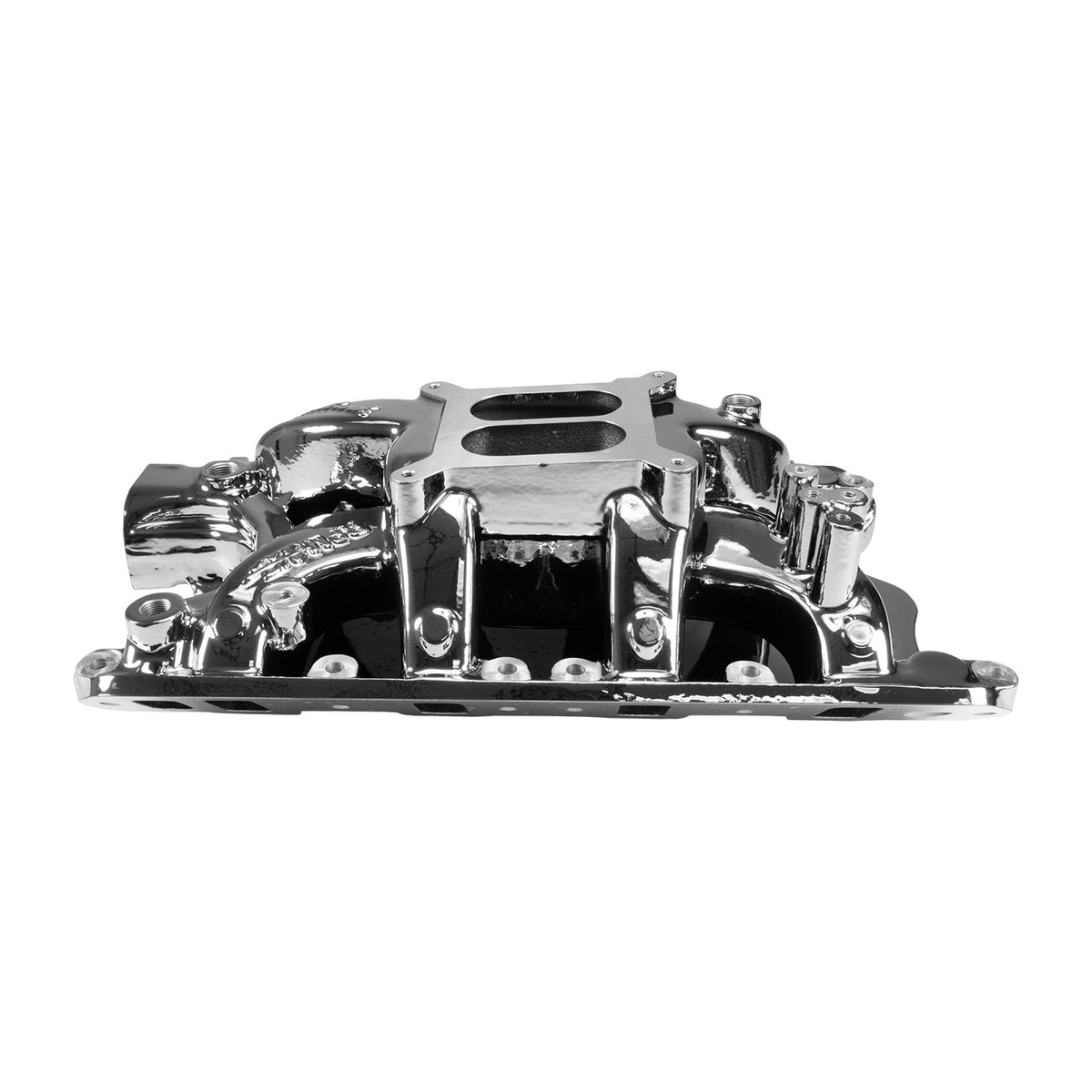 Edelbrock RPM Air-Gap Small Block Ford 351W Intake Manifold - Chrome Plasma Finish - 7581-CP