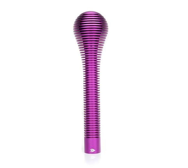 NRG Shift Knob Heat Sink Bubble Head Long Purple - SK-711PP - front view