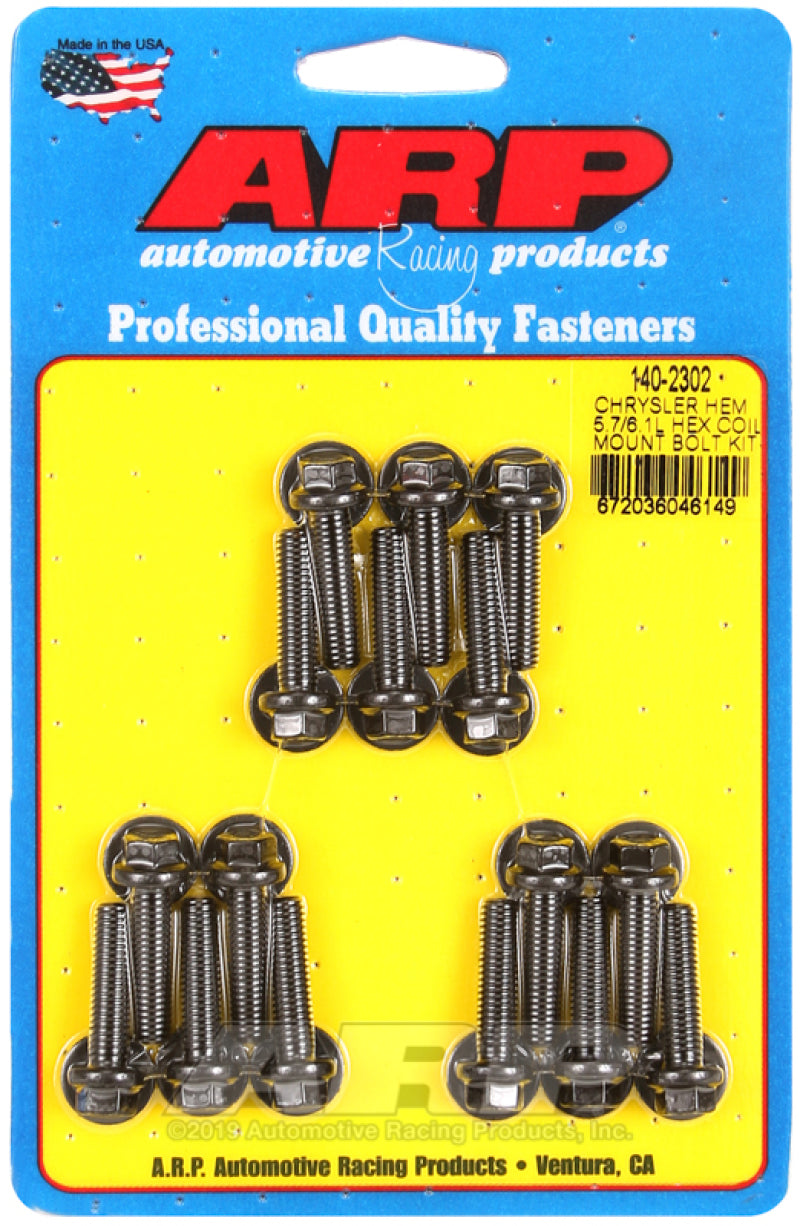 ARP Chrysler Hemi 5.7/6.1L Hex Coil Mount Bolt Kit - 140-2302