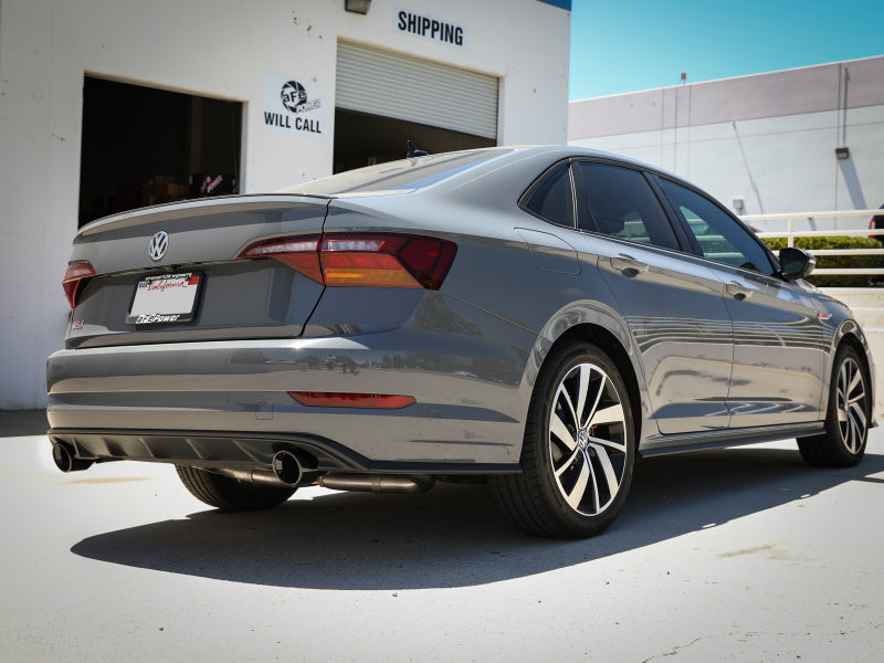afe POWER MACH Force-Xp 19-20 Volkswagen Jetta GLI L4-2.0L (t) 304 SS Cat-Back Exhaust System - 49-36432-B