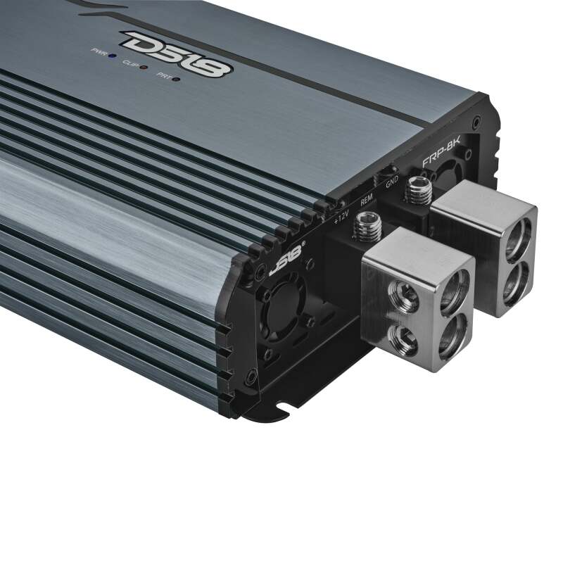 DS18 1-Channel Class D Full-Range Monoblock 8000 Watts RMS at1 ohm DPIV1/0 Terminals Incl Titanium - FRP-8K/TI - additional view 2