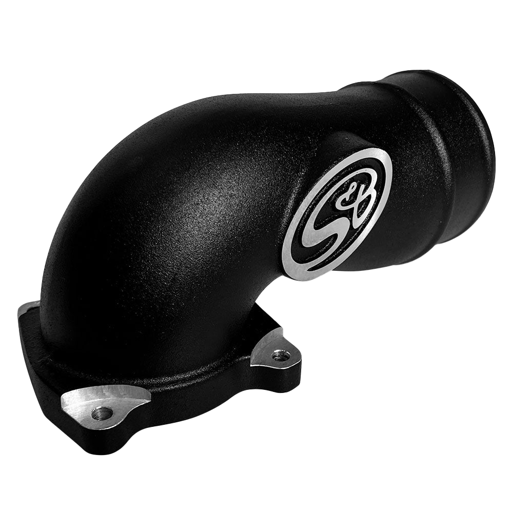 S&amp;B Intake Elbow with Cold Side Intercooler Piping &amp; Boots for 2003-2004 Ford Powerstroke 6.0L - 76-1003B