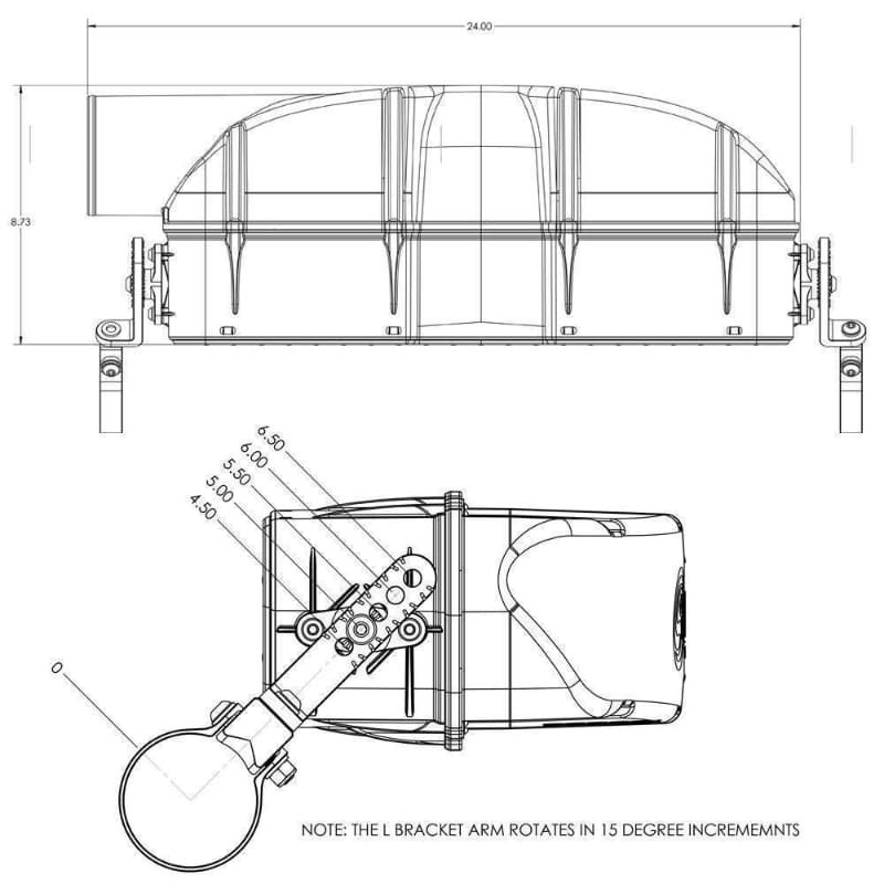 S&B Particle Separator for 2021-2026 Can-Am® Commander - 76-7008