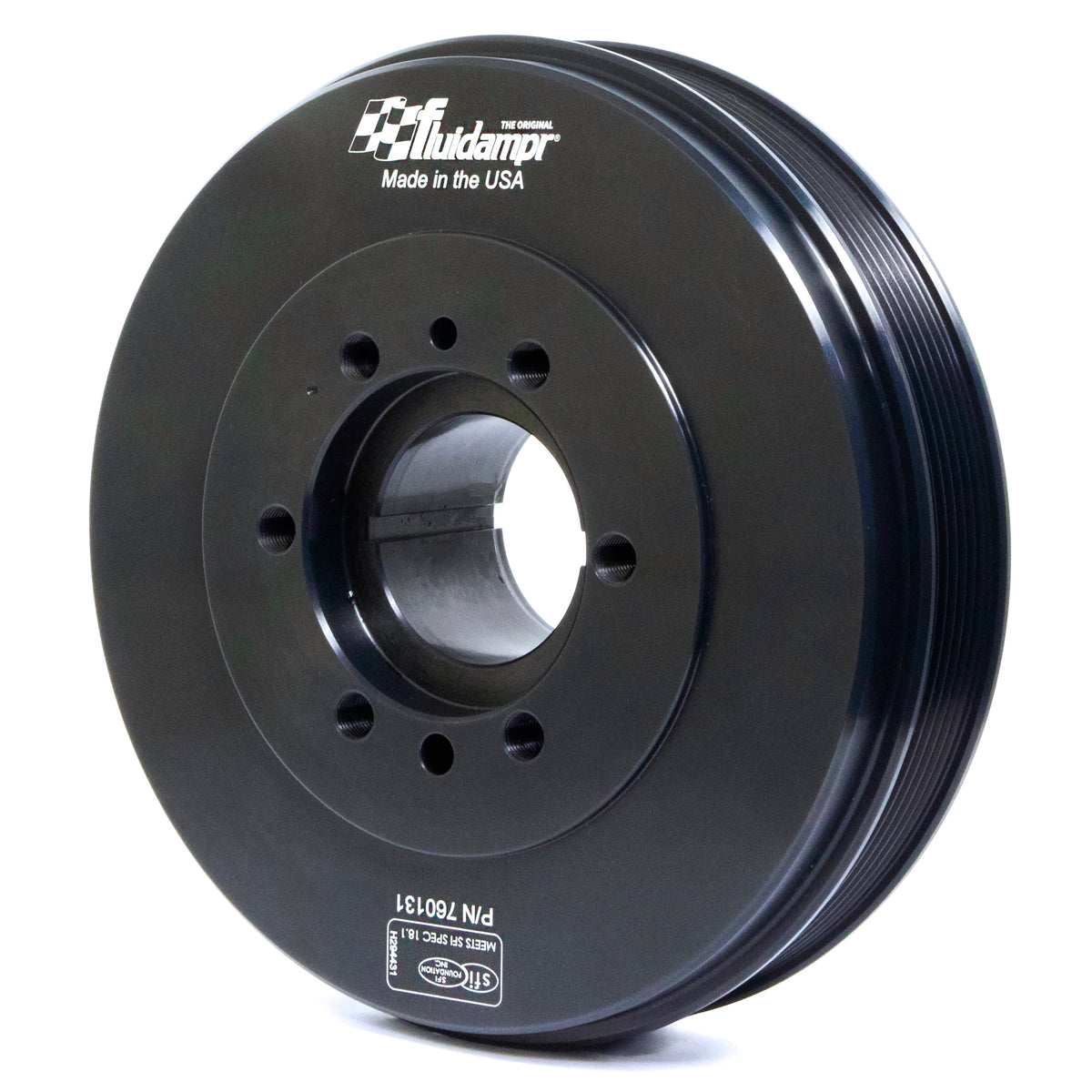 Fluidampr 01-18 GM / Chevy 6.6L Duramax Internally Balanced Damper - Harmonic Balancer - 760131