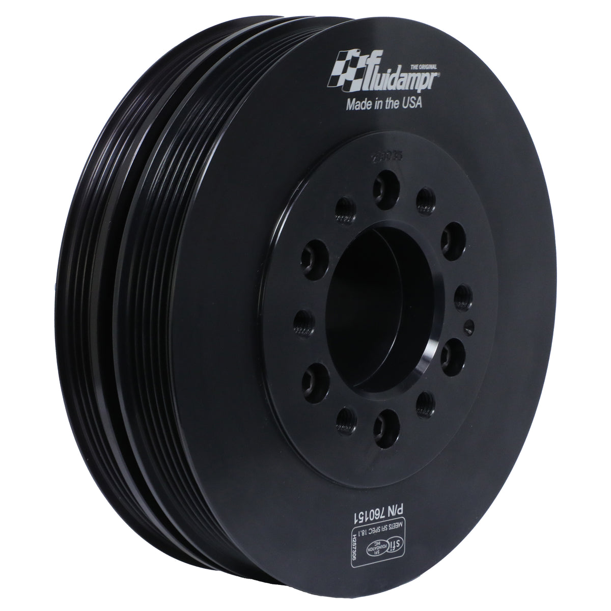 Fluidampr 19-22 GM/Chevy Duramax L8T Steel Externally Balanced Damper - 760151
