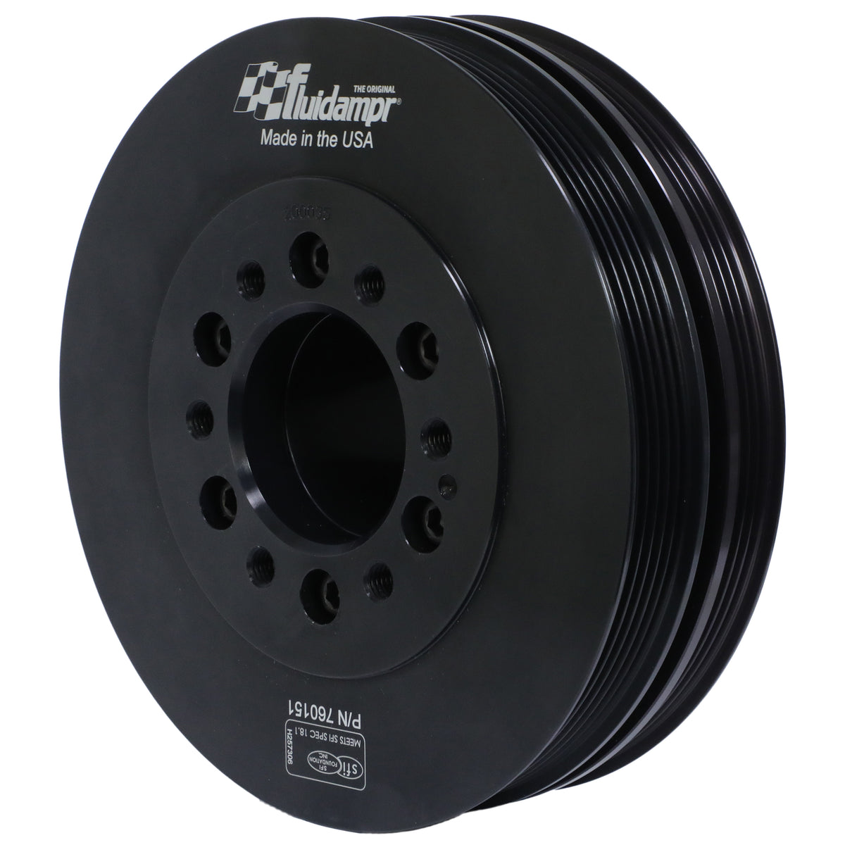 Fluidampr 19-22 GM/Chevy Duramax L8T Steel Externally Balanced Damper - 760151