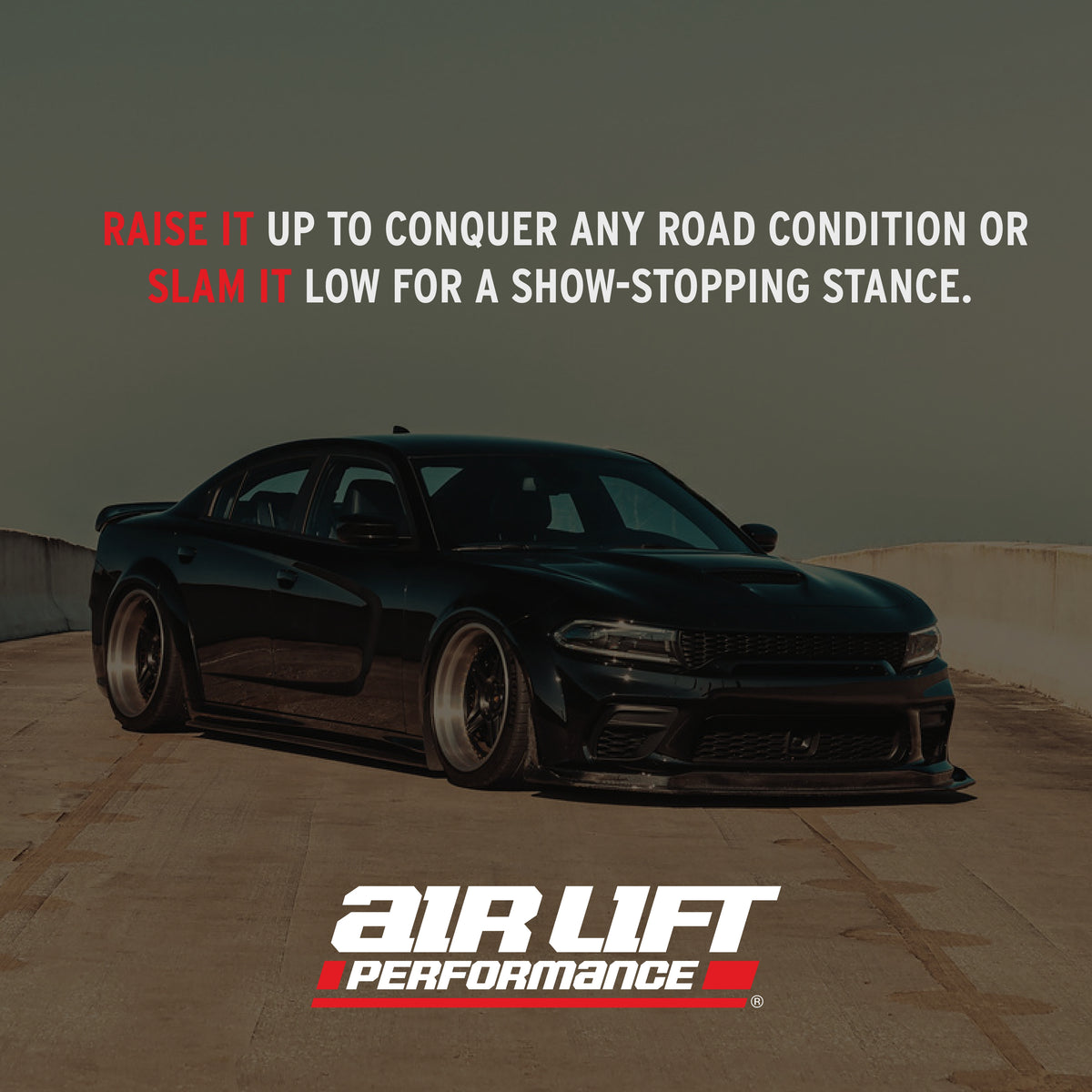 Air Lift 11-23 Dodge Charger / 15-23 Dodge Challenger Performance Front Kit - 76017