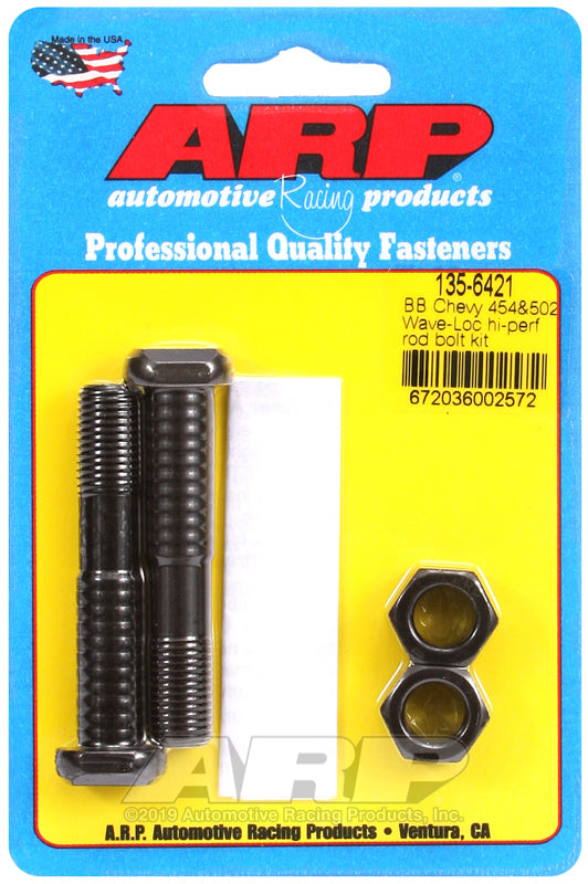 ARP BB Chevy 454-502 wave-loc hi-perf rod bolt kit - 135-6421