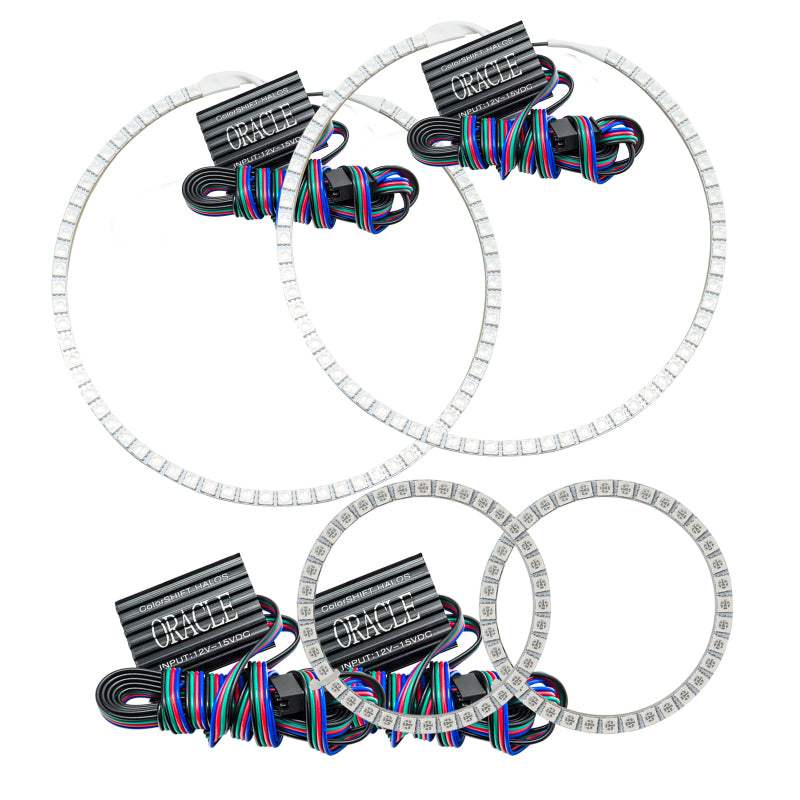 Oracle Pontiac G8 08-10 Halo Kit - ColorSHIFT w/o Controller SEE WARRANTY - 2507-334