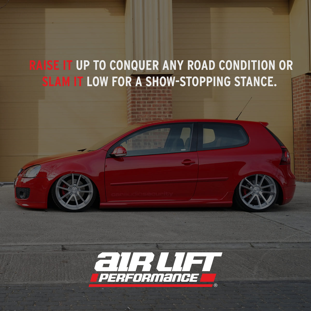 Air Lift 05-14 Audi A3 / 06-14 Volkswagen GTI Performance Rear Kit - 76502