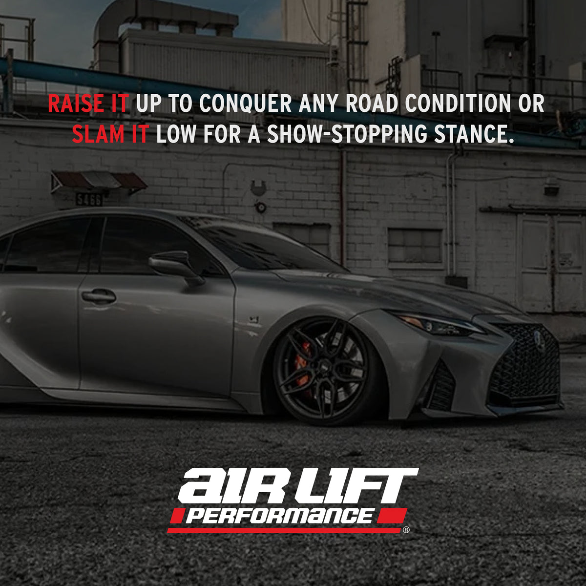 Air Lift Performance 2024 Lexus RC300/350 / 15-22 Lexus RC 350 / 13-21 Lexus GS 350 Rear Kit - 76518