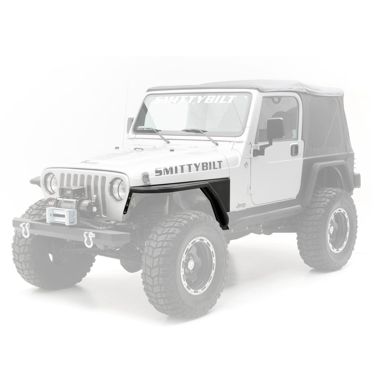 SmittyBilt - Xrc TJ Tube Fenders 3infrt - SB76873