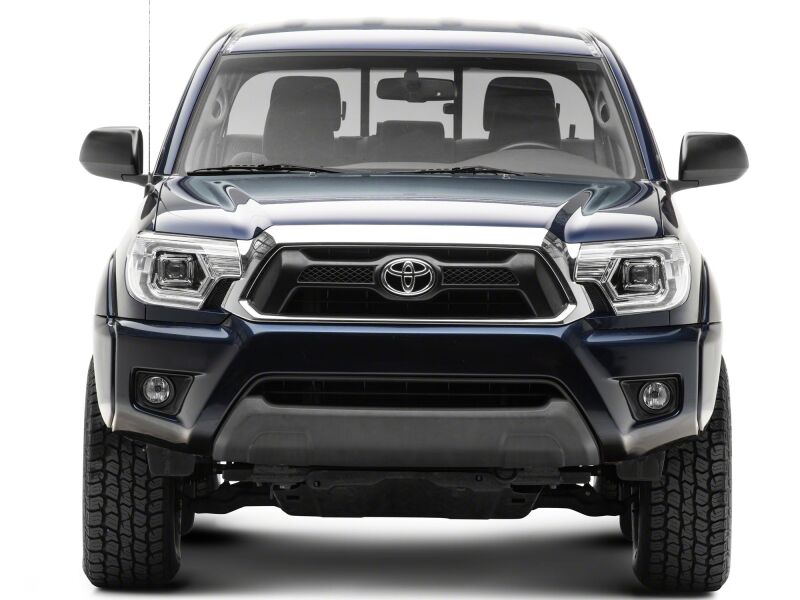 Raxiom 12-15 Toyota Tacoma Axial Series Switchback Projector Headlights- Chrome- Clear Lens - TT23360 - additional view 7