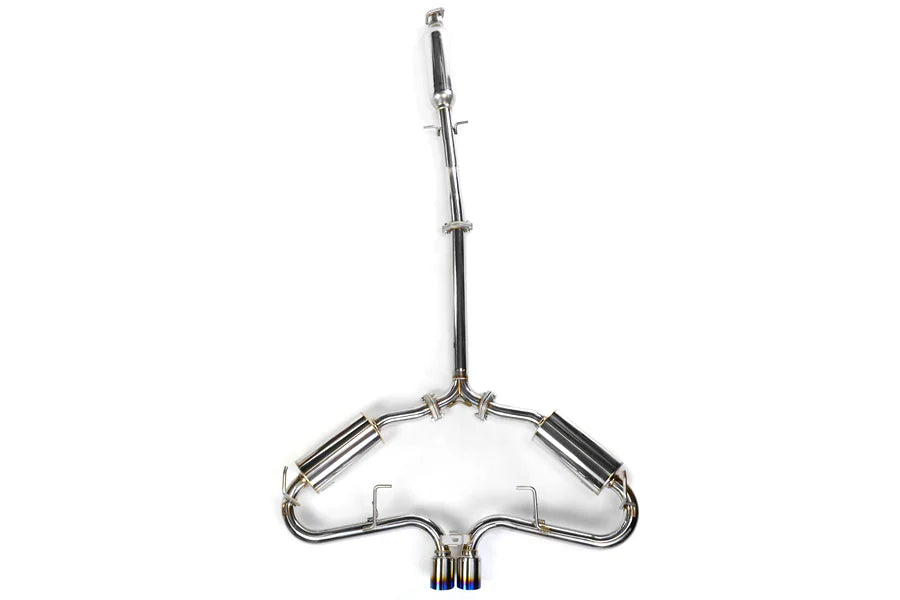 Invidia 05-06 Mini Cooper S 60mm (80mm tip) Titanium Tip Cat-back Exhaust - HS05MCSGTT