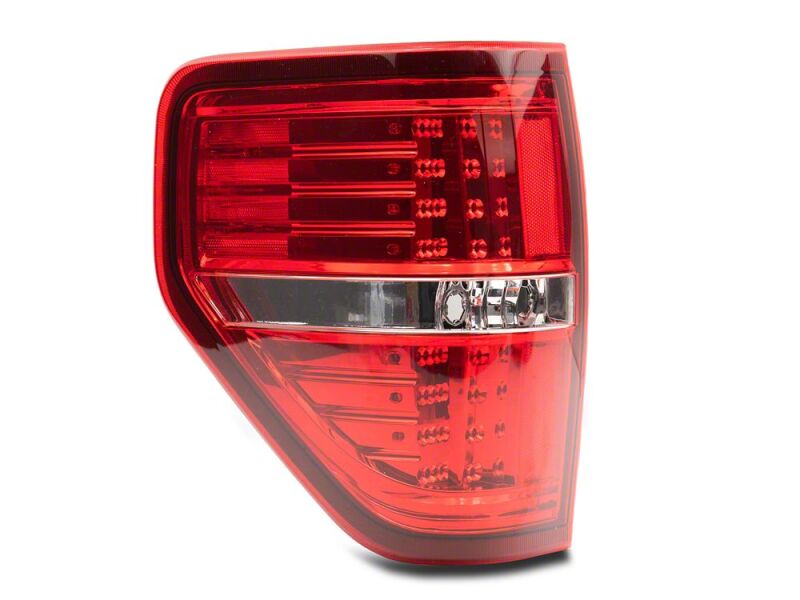 Raxiom 09-14 Ford F-150 Styleside LED Tail Lights- Chrome Housing- Red/Clear Lens - T542869 - close-up view 2