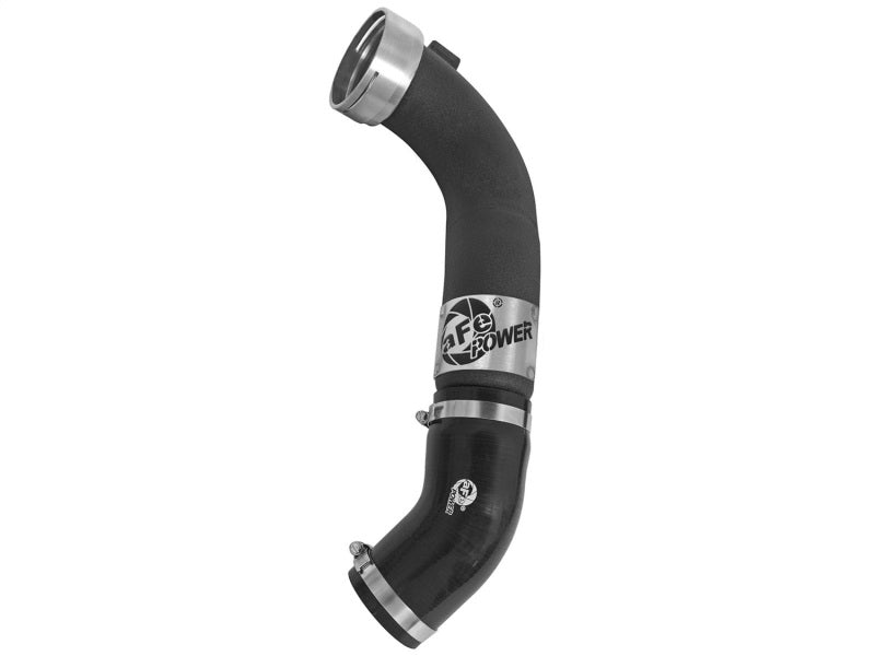aFe BladeRunner 3in Black Intercooler Tube Cold Side w/ Couplings & Clamps 11-13 BMW 335i 3.0L (t) - 46-20249-B