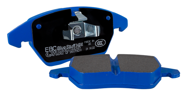EBC Racing 12-19 BMW 3-Series (F30/F31/F34) Apollo-4 Caliper Bluestuff Racing Brake Pad - DP5002SS for 1995-2006 BMW M3