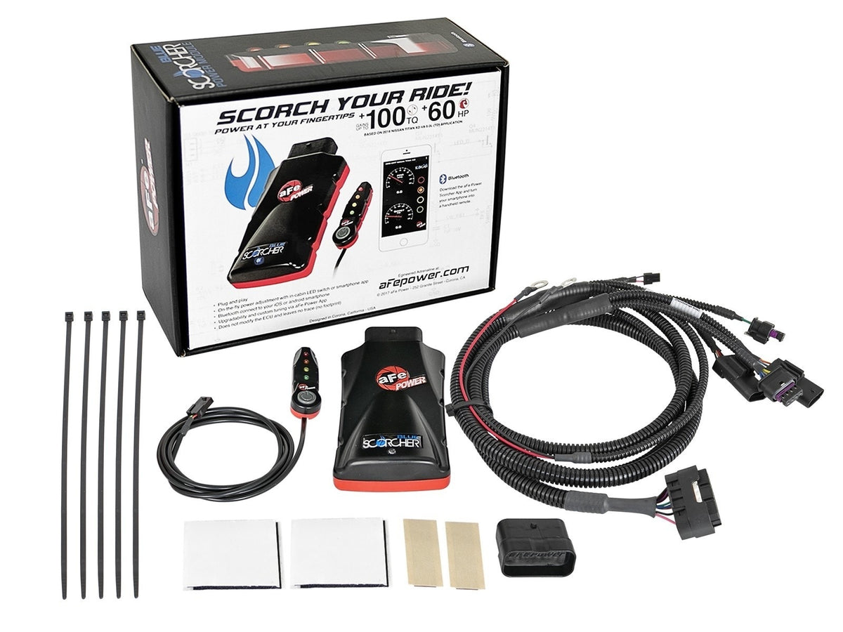 aFe Scorcher Blue Power Module 20-21 GM Trucks/SUVs L6-3.0L (td) LM2 - 77-84014