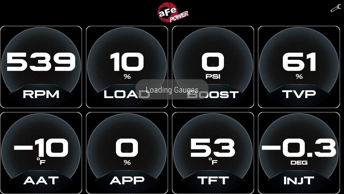 aFe AGD Advanced Gauge Display Digital 5.5in Monitor 08-18 Dodge/RAM/Ford/GM Diesel Trucks - 77-91001