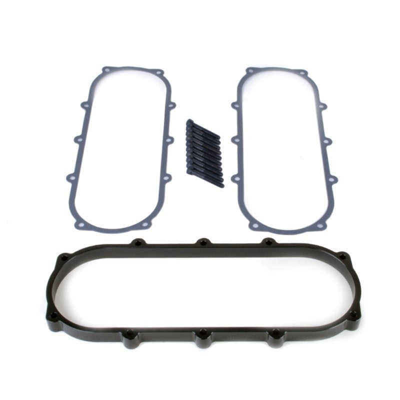 Skunk2 Ultra Series Honda/Acura Black Street Intake Manifold .5 Liter Spacer - 907-05-9101 for 1997-2016 Honda CR V - front v