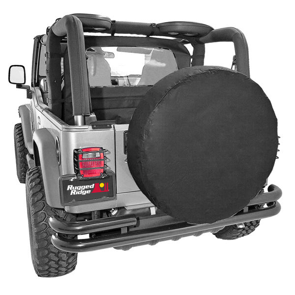 Rampage 1999-2019 Universal Tire Cover 30 Inch-32 Inch - Black Denim - 773215