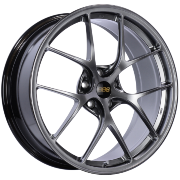 BBS RI-D 20x11 5x114.3 ET15 66CB Diamond Black Wheel PFS/Clip Required - RI004DBK by BBS