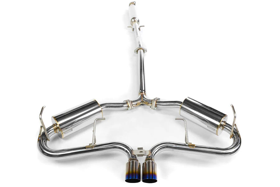 Invidia 03-04 Mini Cooper S 60mm (80mm tip) Titanium Tip Cat-back Exhaust - HS03MCSGTT