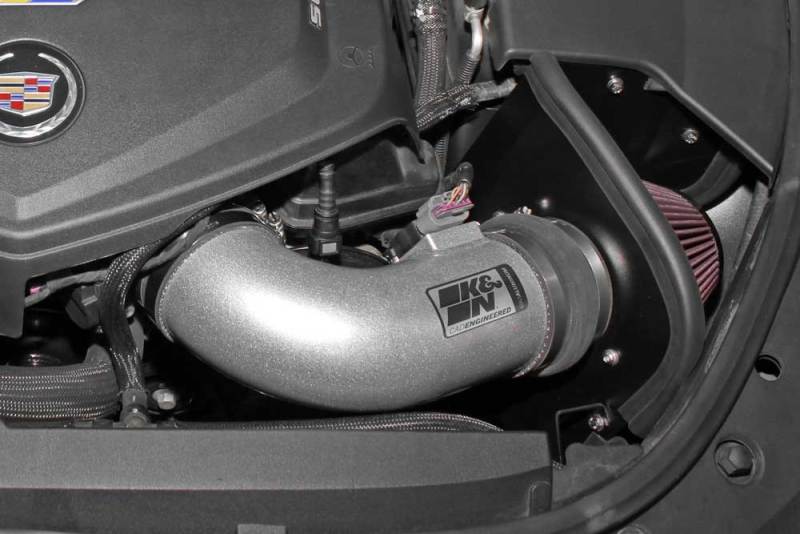 K&N 09-15 Cadillac STS-V 6.2L V8 Typhoon Performance Intake - 69-4530TS for 2009-2015 Cadillac CTS - close-up
