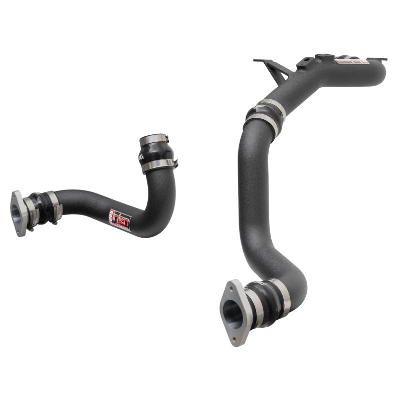 Injen 22-23 Honda/Acura Civic/Si/Integra 1.5L Turbo Aluminum Intercooler Pipe Kit - Wrinkle Black - SES1586ICPWB