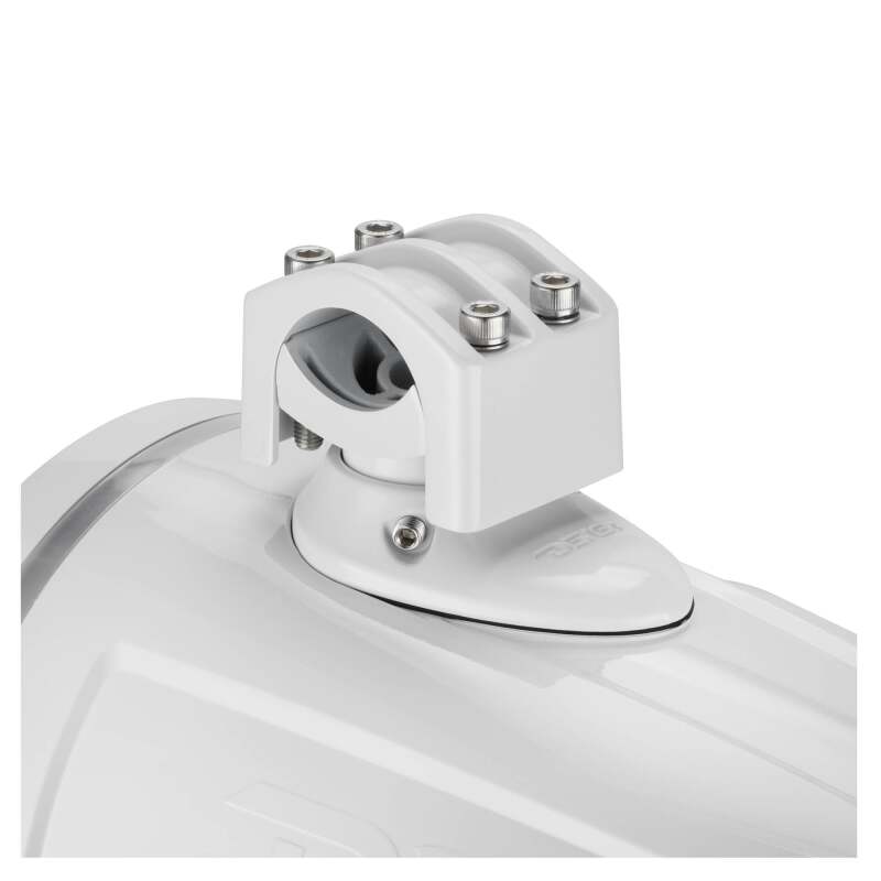 DS18 8in NXL-iQ Marine Tower Speaker with Digital LEDs Neodymium Magnet 1in Driver 350W 4Ohm White - NXL-IQ8TPNEO/WH - close-up view