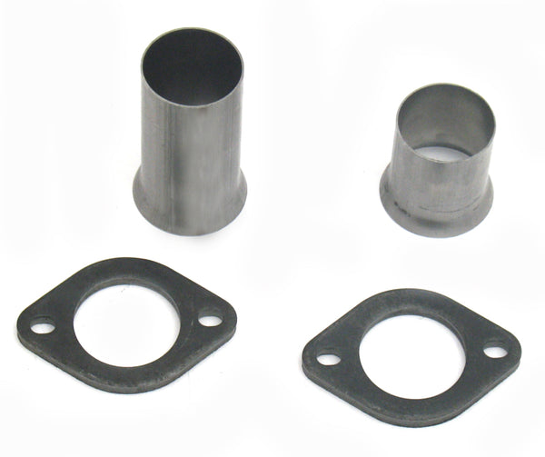 JBA 2.5in Stainless Steel Mid-Pipe Starter Tubes - 1653ST by JBA - front view