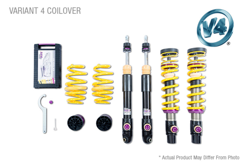 KW Coilover Kit V4 Bundle 2020 BMW X5/X6 M (F95) (Including Competition) - 3A7200CR for 2020-2026 BMW X5 - front view