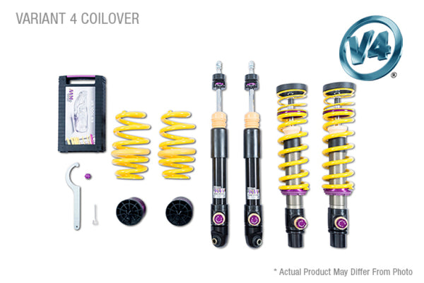 KW Coilover Kit V4 Bundle 2020 BMW X5/X6 M (F95) (Including Competition) - 3A7200CR for 2020-2026 BMW X5 - front view