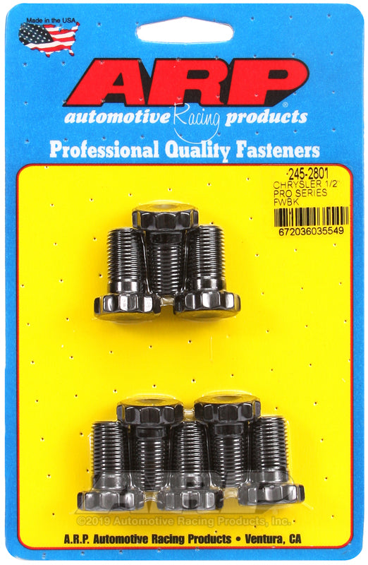 ARP Chrysler 1/2 Pro Series Flywheel Bolt Kit - 245-2801 by ARP