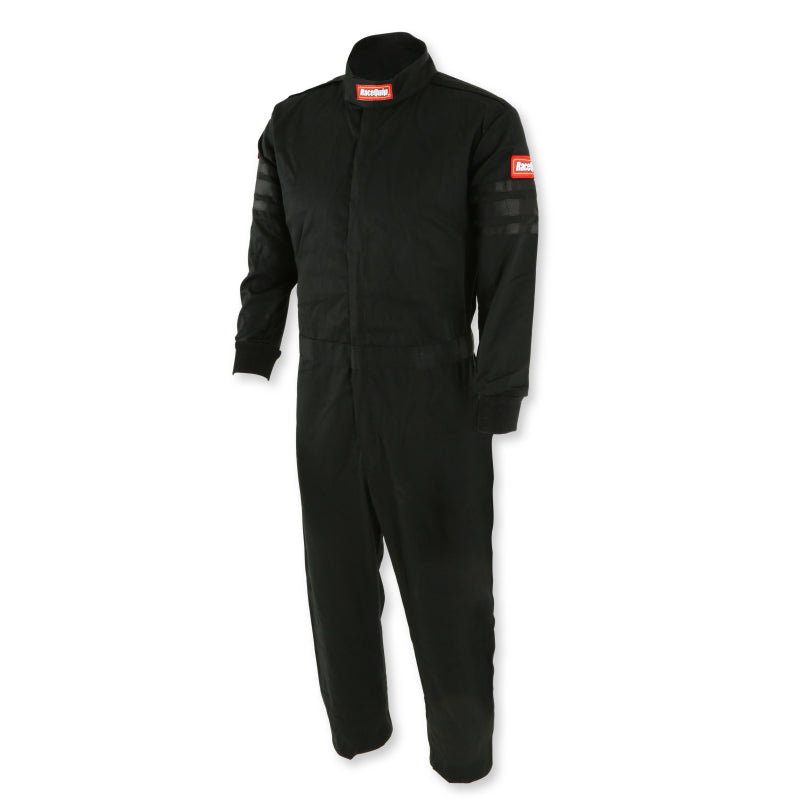 RaceQuip Black Trim SFI-1 JR. Suit - Kids Medium - 1959993RQP