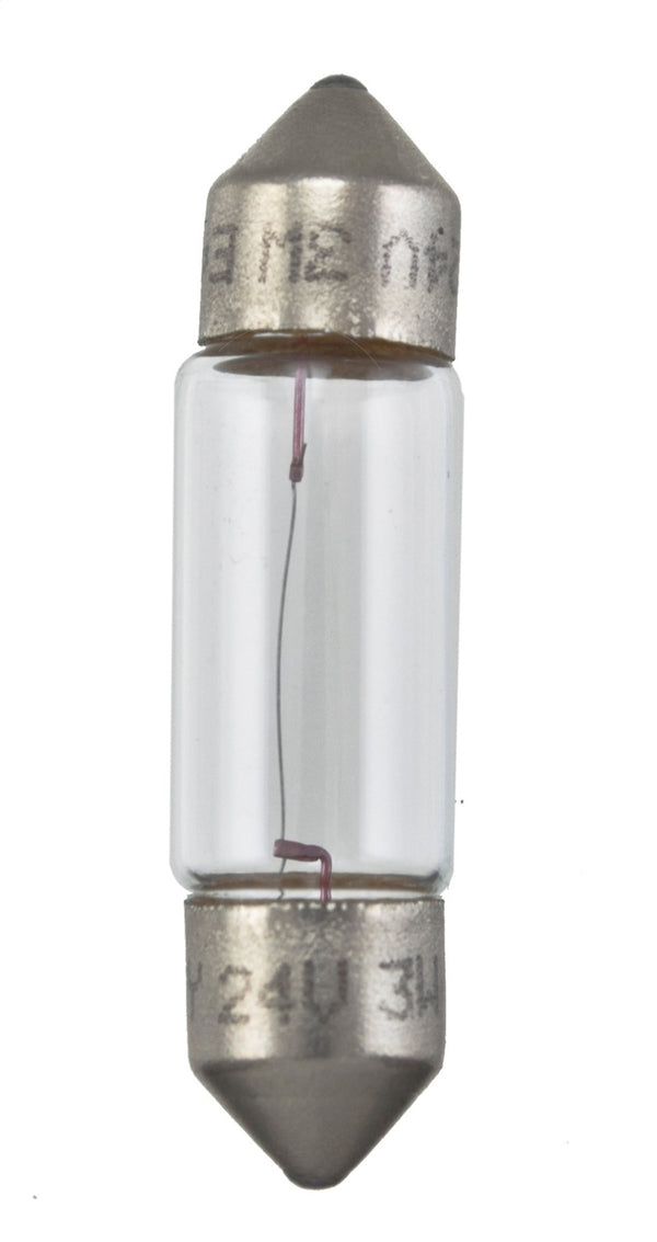 Hella Bulb 6430 24V 3W SV7-8 T2.5 8x29mm by Hella - front view