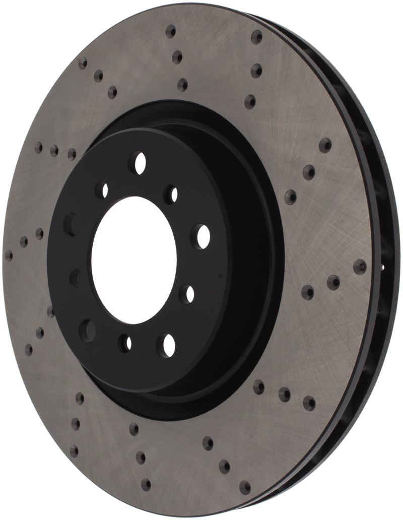 StopTech 01-06 BMW M3 Drilled Left Front Rotor - 128.34058L
