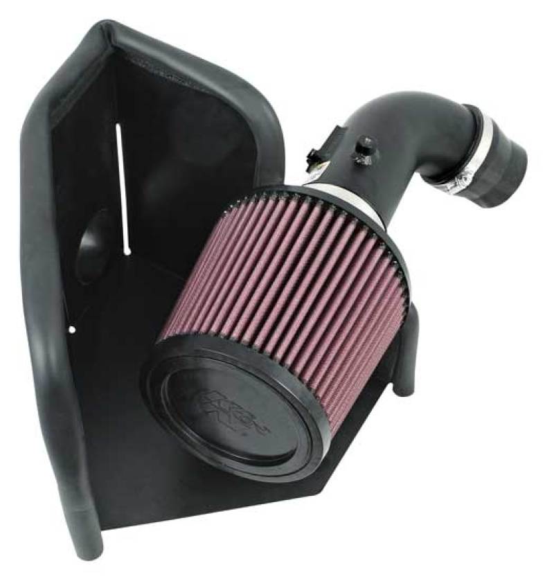 K&N 07 Toyota Camry L4-2.4LTyphoon Short Ram  Intake - 69-8610TTK for 2007-2009 Toyota Camry - front view