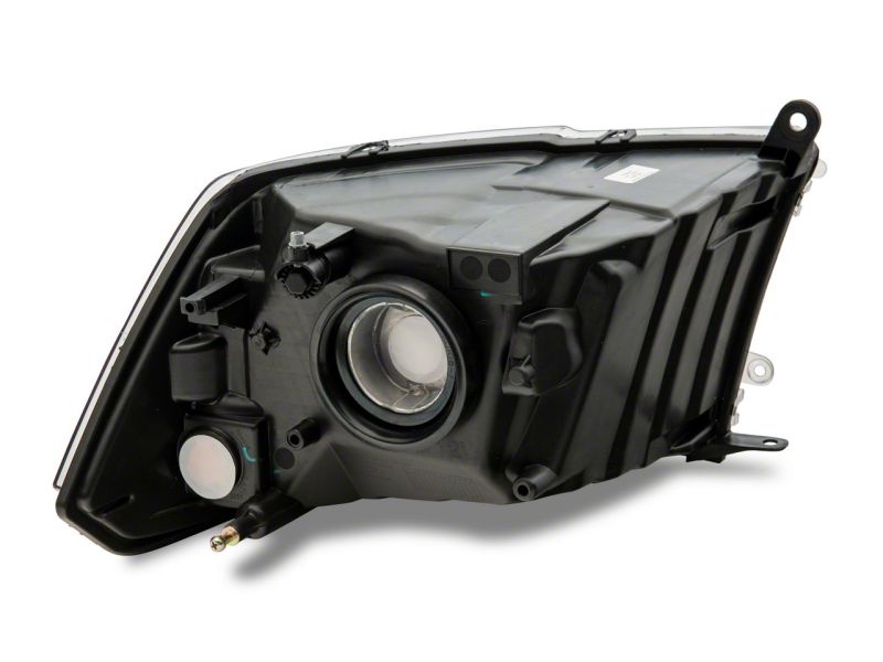 Raxiom 09-18 Dodge RAM 1500 Axial OEM Rep Headlights w/ Single Bulb- Chrome Housing (Clear Lens) - R118018