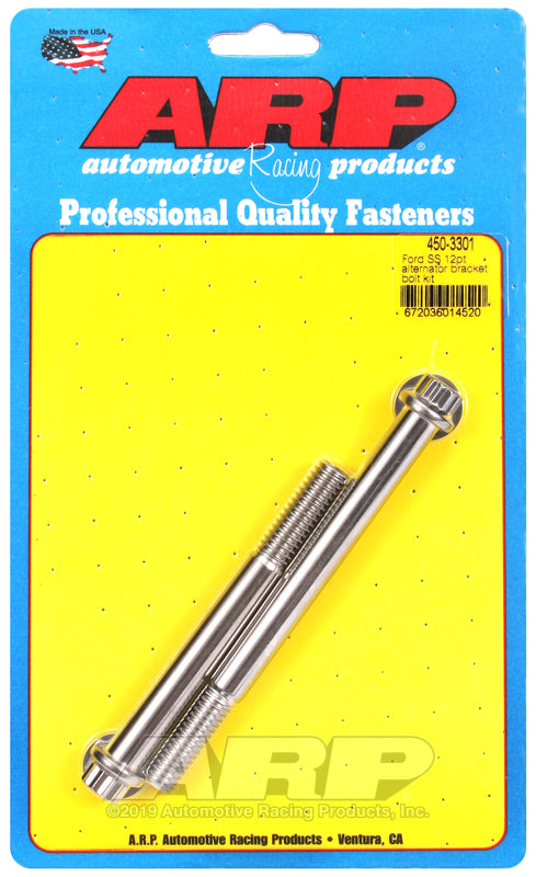 ARP Ford SS 12pt Alternator Bracket Bolt Kit - 450-3301