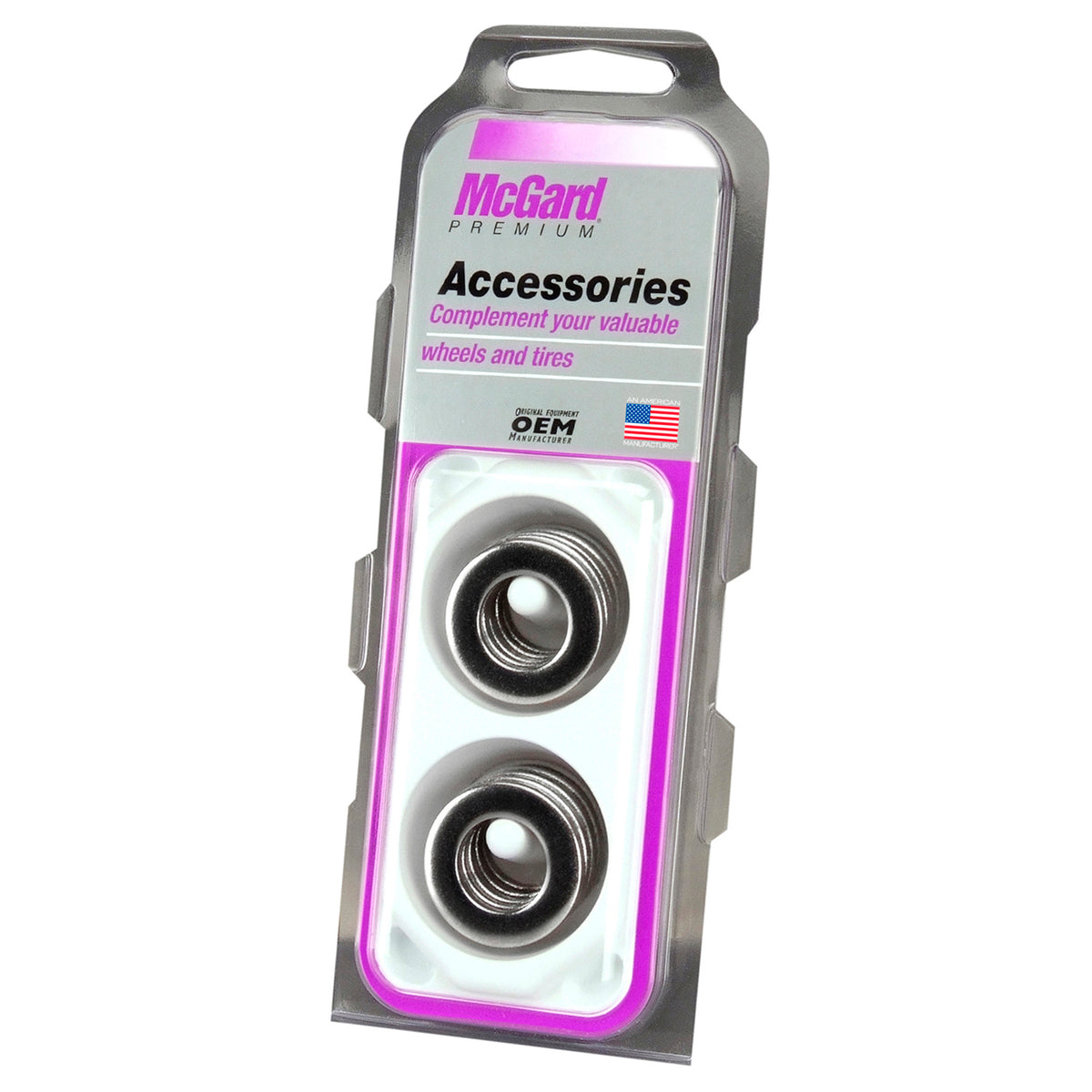 McGard Cragar Center Washers (Stainless Steel) - 10 Pack - 78713