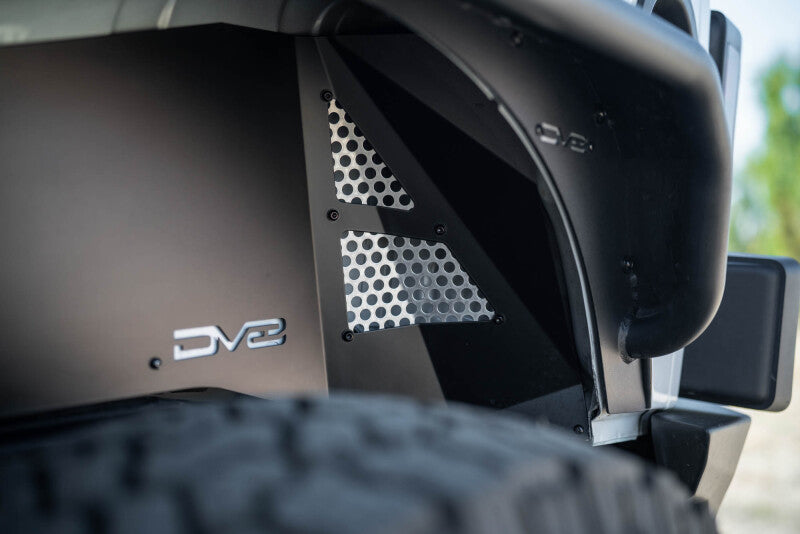 DV8 Offroad 07-18 Jeep Wrangler JK Rear Inner Fender - Satin Black - INFEND-10RB