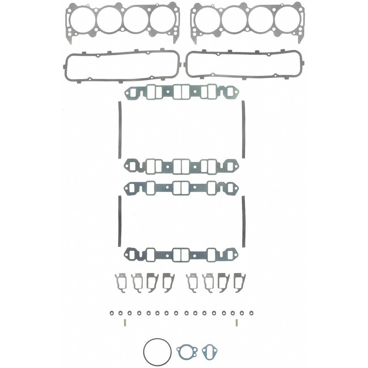 Fel-Pro HS 8172 PT-2 PermaTorque Engine Cylinder Head Gasket Set - HS8172PT2 - front view