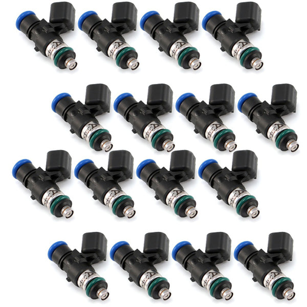 Injector Dynamics 1300-XDS - McLaren Senna Direct Replacement No Adapters (Set of 16) - 1300.34.14.14.16 by Injector Dynamics