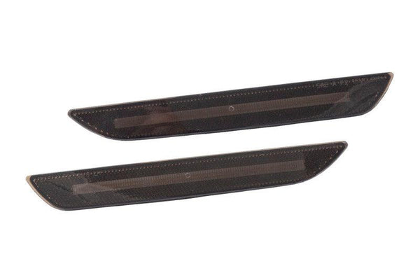 Diode Dynamics 15-21 EU/AU Ford Mustang LED Sidemarkers - Smoked (Pair) - DD5073 for 2015-2023 Ford Mustang - front view