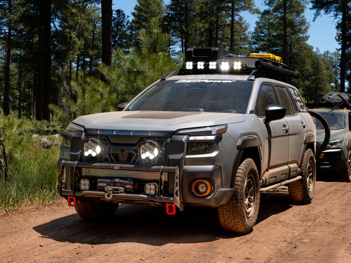 aFe POWER 2026 Subaru Outback Wilderness (BU) H4-2.4L (t) Terra Guard Bull Bar w/ Winch Mount - 79-27033 - view 6
