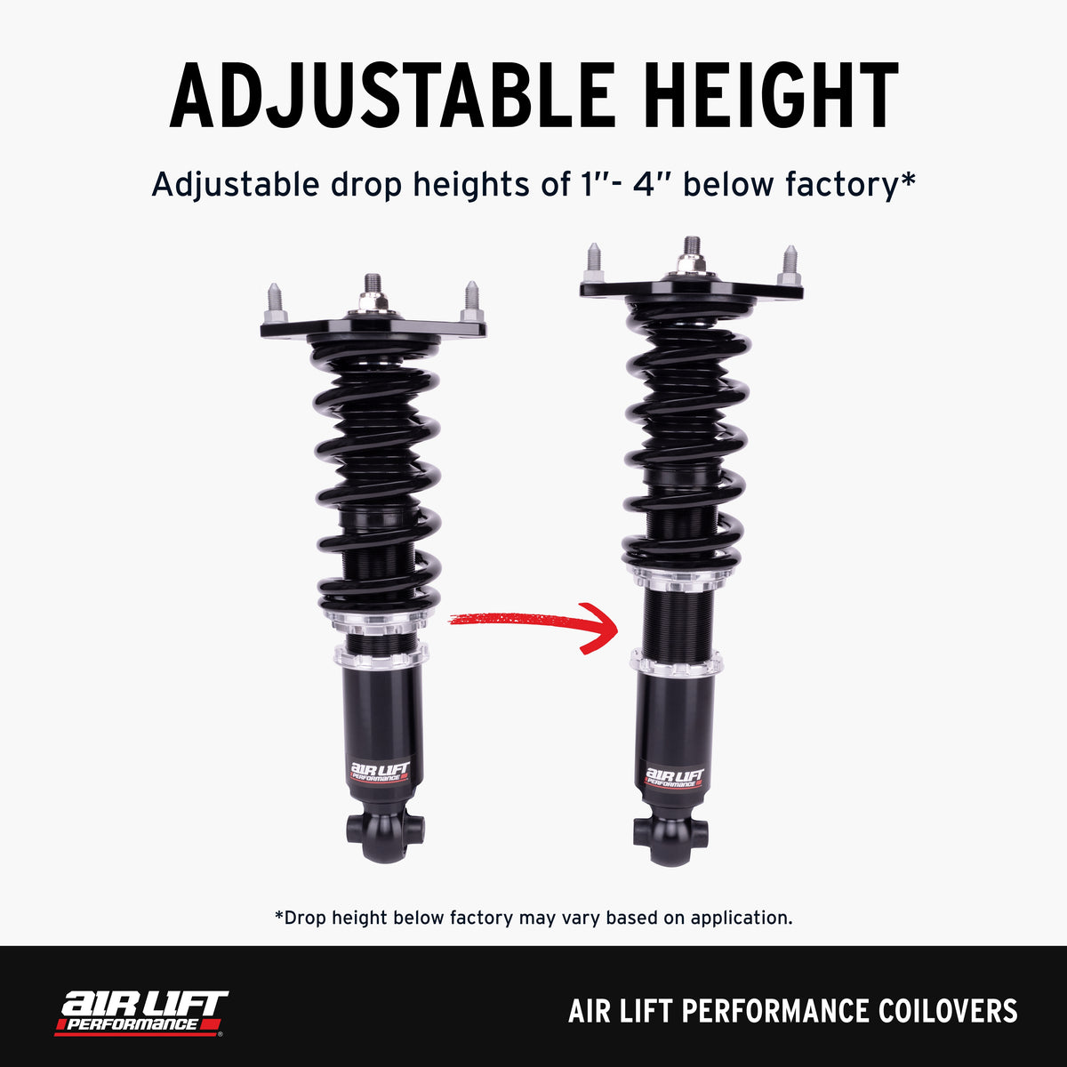 Air Lift Performance 07-08 Infiniti G35 / 09-13 Infiniti G37 Coilover Kit - 79010