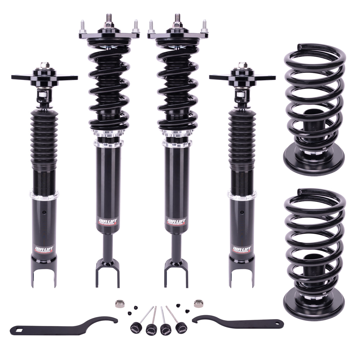Air Lift Performance 02-06 Infiniti G35 / 03-08 Nissan 350z Coilover Kit - 79013