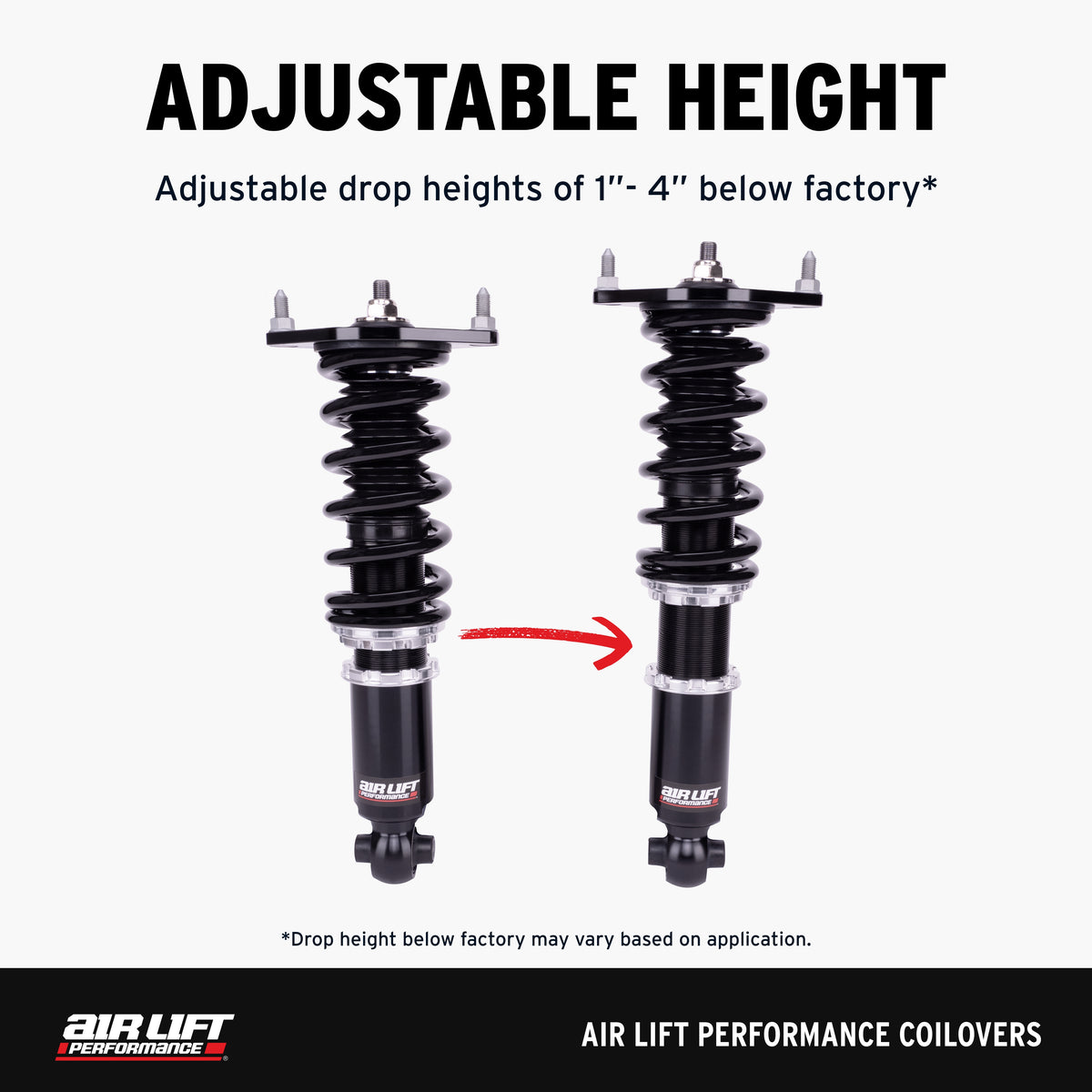 Air Lift Performance 18-23 Lexus IS300 / 17-23 Lexus IS350 Coilover Kit - 79018